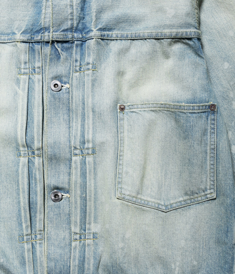 【26Style1】A.PRESSE Vintage Denim Jacket A.PRESSE 2026 Style1 