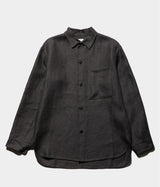 seya. "DOUBLE FACE OVERSHIRT/LEGACY LINEN"