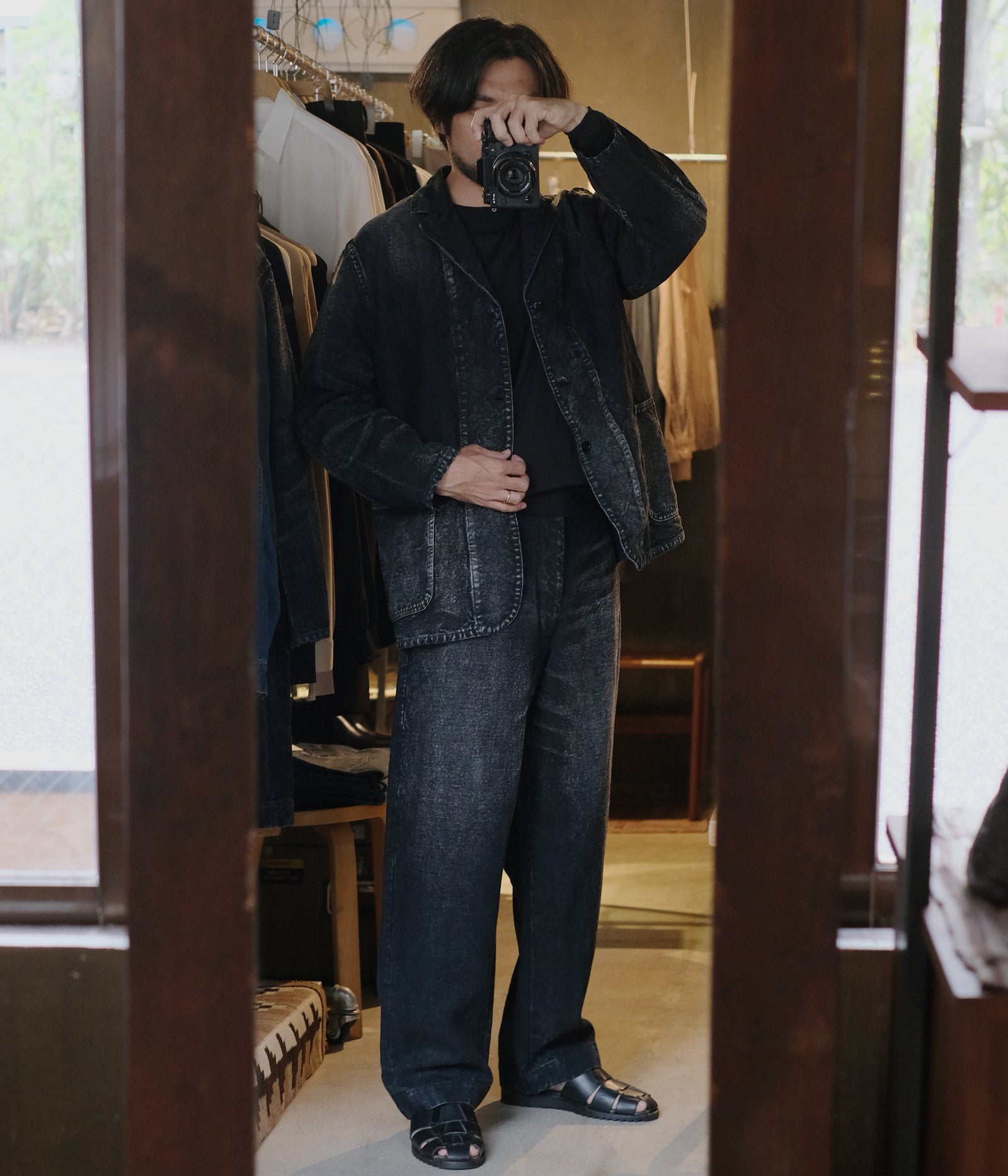 HERILL リネン　ワークパンツ HERILL 26SS 
