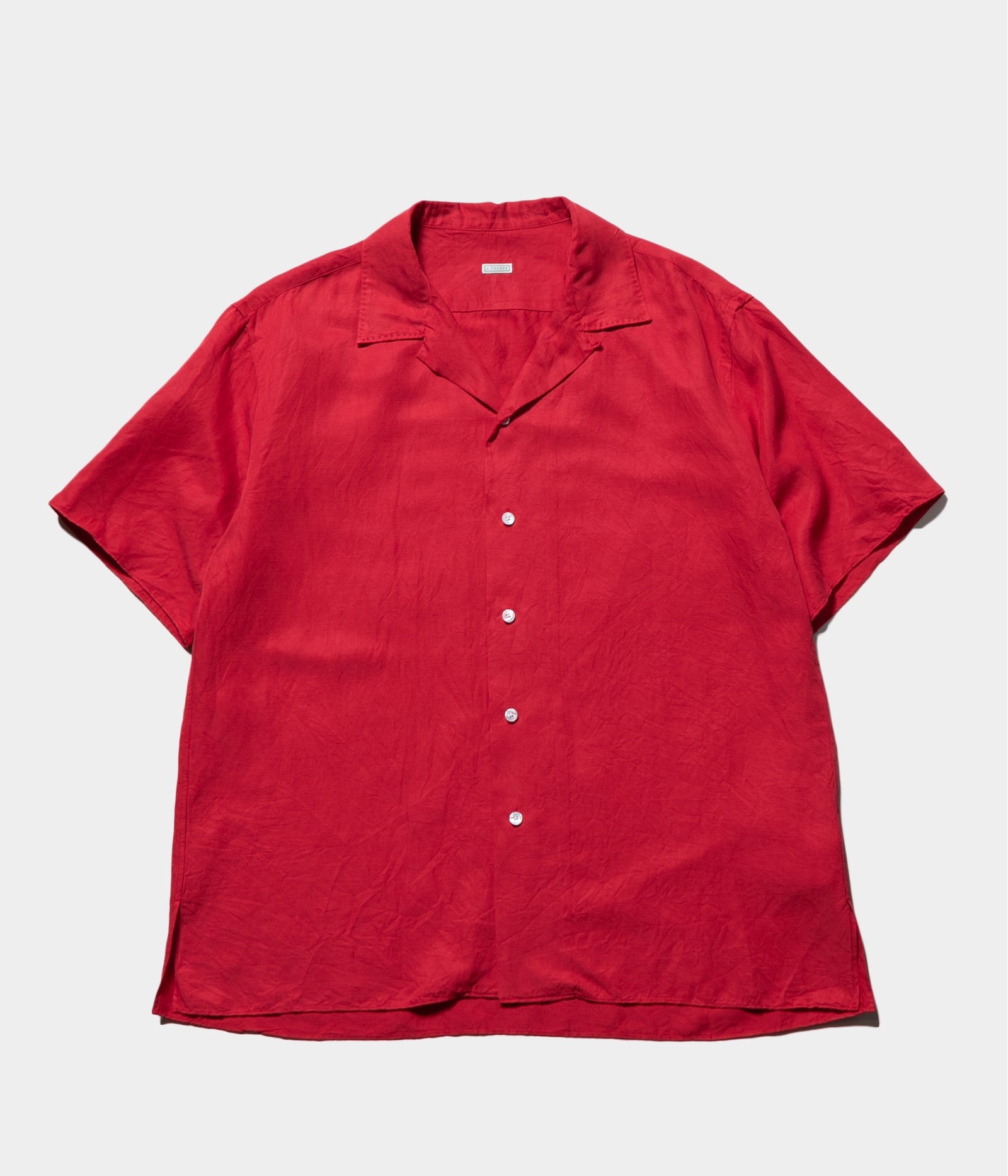 トップス A.PRESSE 2026 Vintage Silk Linen Shirts A.PRESSE 2026 Style1 
