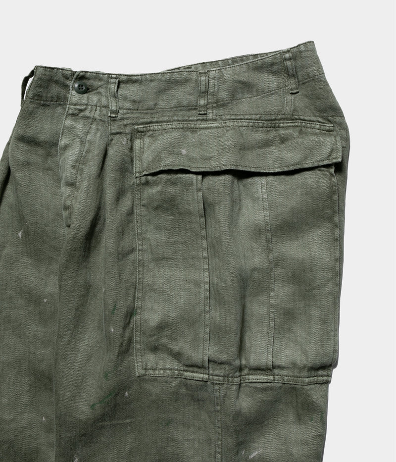 d*i様 HERILL HBT Linen Cargo pants(Olive HERILL 