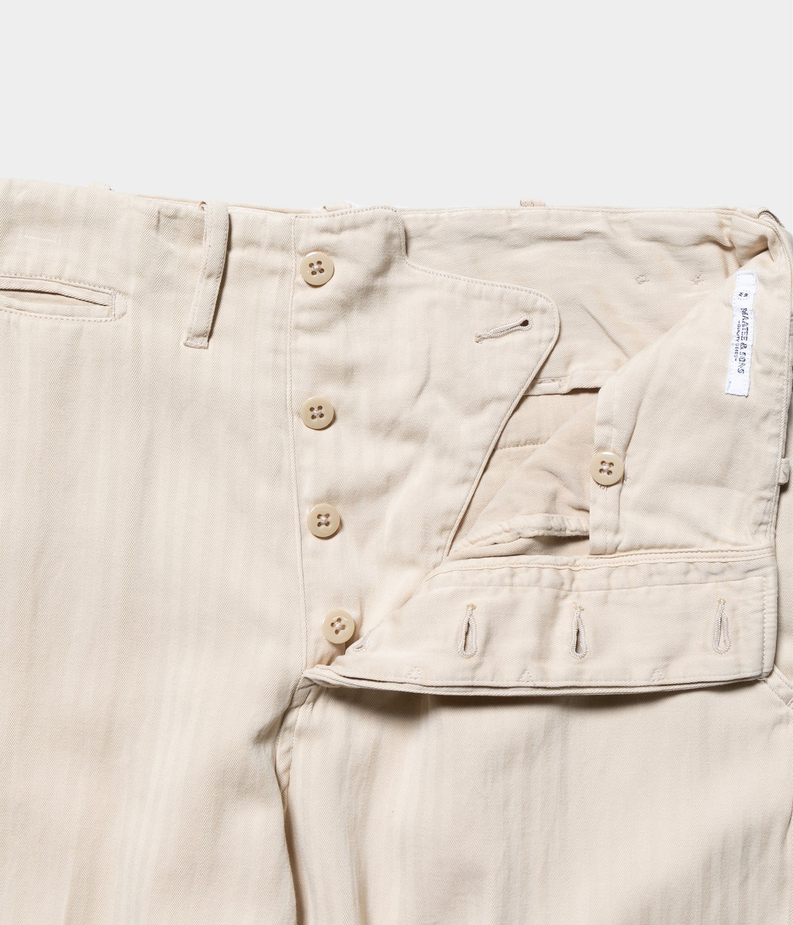 [1] 24SS MAATEE&SONS CHINO TROUSER ドゥルン MAATEE＆SONS 