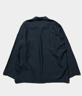 STILL BY HAND "SH05262" Open collar shirt