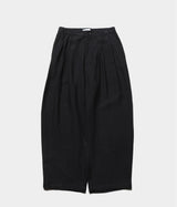 STILL BY HAND "PT08262" Linen wide pants