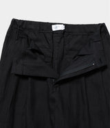 STILL BY HAND "PT08262" Linen wide pants