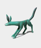 OAXACA WOOD CARVING "コヨーテ(イサイアス・ヒメネス作)"