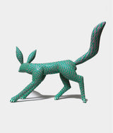 OAXACA WOOD CARVING "コヨーテ(イサイアス・ヒメネス作)"