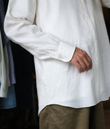 MAATEE＆SONS "SEMI WIDE SPREAD SHIRTS 極HEMP SILK"
