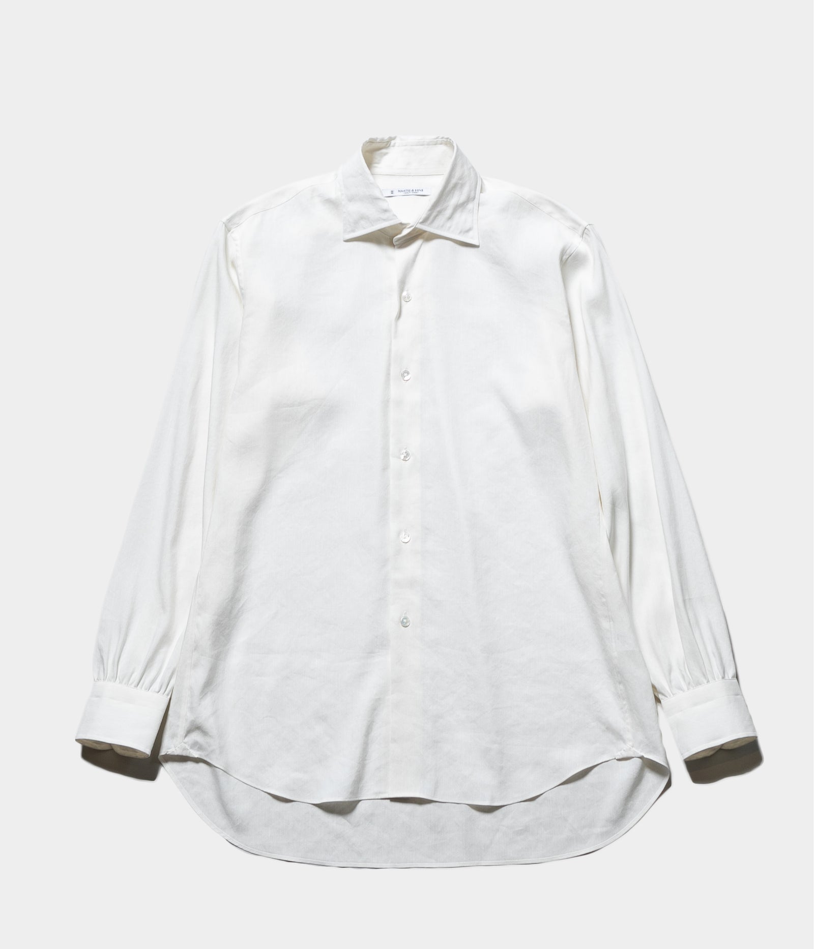 新品 サイズ3 MAATEE & SONS 極HEMP SILK SHIRT MAATEE＆SONS 