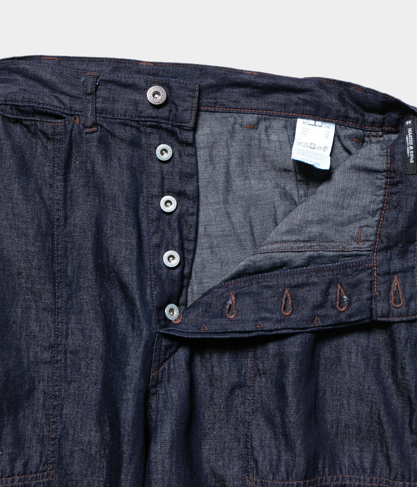 MAATEE&SONS マーティーアンドサンズ DECK PANTS デニム MAATEE＆SONS 