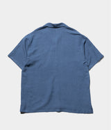 YOKE 26SS "LINEN SKIPPER POLO SHIRT"