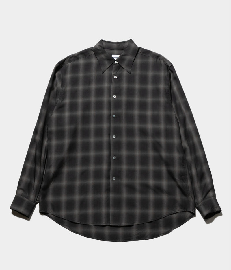 【未使用】 YOKE PLAID REGULAR COLLAR SHIRT YOKE 26SS 