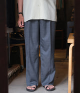 MAATEE&SONS "SUMMER TROUSER / HWOOL"