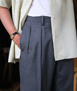 MAATEE&SONS "SUMMER TROUSER / HWOOL"