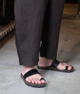 MITTAN "PT-140M" Hemp Pants (Mud-dyed)