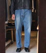 A.PRESSE 2026 Style2 "Washed Denim Wide Pants"
