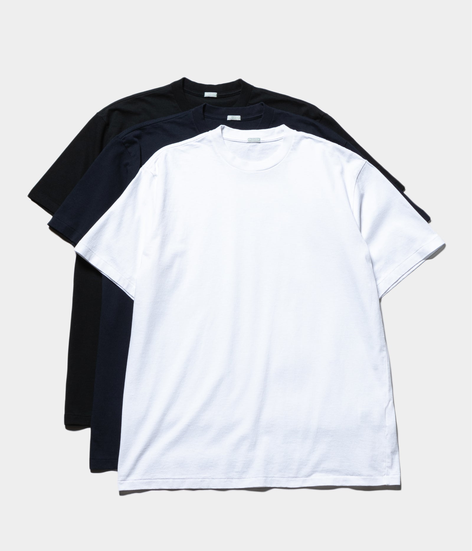 トップス A.PRESSE Light Weight T-shirt WHITE 2 A.PRESSE 2026 Style2 