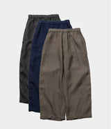 MITTAN "PT-119DC" Hemp Wide Trousers (Plant Dye - Dark)
