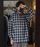 SSSTEIN 26AW "COTTON VISCOSE OVERSIZED LS SHIRT"