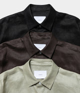 SSSTEIN 26AW "LIGHT LINEN OVERSIZED LS SHIRT"