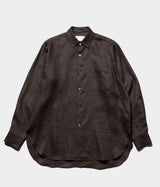 SSSTEIN 26AW "LIGHT LINEN OVERSIZED LS SHIRT"