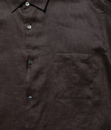 SSSTEIN 26AW "LIGHT LINEN OVERSIZED LS SHIRT"