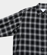 SSSTEIN 26AW "COTTON VISCOSE OVERSIZED LS SHIRT"