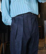 NEAT "11.5oz Natural Slub Denim Wide"