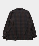 A.PRESSE 2026 Style2 "Silk Nep Loop Collar Shirts"