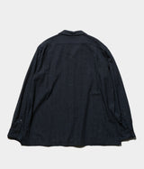 A.PRESSE 2026 Style2 "Silk Nep Loop Collar Shirts"