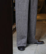 seya. "ROAD TRIP PANTS / MELON DOBBY"