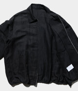 SSSTEIN 26AW "SILK LINEN TWILL LIGHT ZIP JACKET"