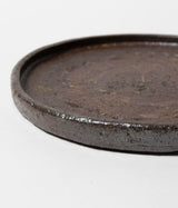 Komura Kihan “Shallow Round Plate” (Okinawa, Arayaki)