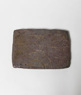  Komura Kihan “Square Ceramic plate Hand-Formed” (Okinawa, Arayaki)