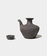 Komura Kihan "Kiln-fired Karakara Tochibuguwa with paulownia wood box" (Okinawa, Arayaki)