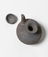 Komura Kihan "Kiln-fired Karakara Tochibuguwa with paulownia wood box" (Okinawa, Arayaki)