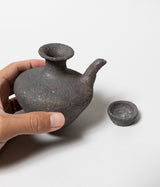 Komura Kihan "Kiln-fired Karakara Tochibuguwa with paulownia wood box" (Okinawa, Arayaki)