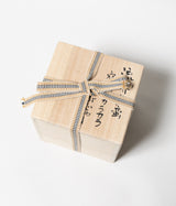 Komura Kihan "Kiln-fired Karakara Tochibuguwa with paulownia wood box" (Okinawa, Arayaki)
