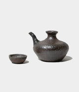 Komura Kihan "Kiln-fired Karakara Tochibuguwa with paulownia wood box" (Okinawa, Arayaki)