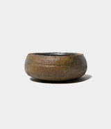 古村其飯 "琉球南蛮 平茶碗 (桐箱付)" (沖縄・荒焼)