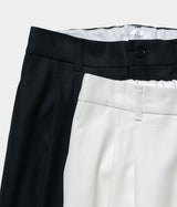 STILL BY HAND "PT05263"Deep tuck pressed pants