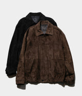 SSSTEIN 26AW "GOAT SUEDE ZIP JACKET"
