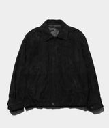 SSSTEIN 26AW "GOAT SUEDE ZIP JACKET"