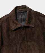 SSSTEIN 26AW "GOAT SUEDE ZIP JACKET"