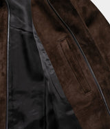 SSSTEIN 26AW "GOAT SUEDE ZIP JACKET"