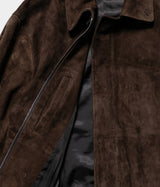 SSSTEIN 26AW "GOAT SUEDE ZIP JACKET"