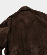 SSSTEIN 26AW "GOAT SUEDE ZIP JACKET"