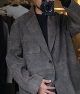 SSSTEIN 26AW "GOAT SUEDE BLAZER"