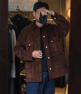 HERILL 26AW "Lambsuede Railroad ChoreJacket"