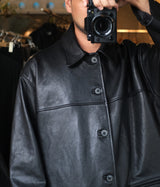 HERILL 26AW "Lamb Leather Car Jacket"